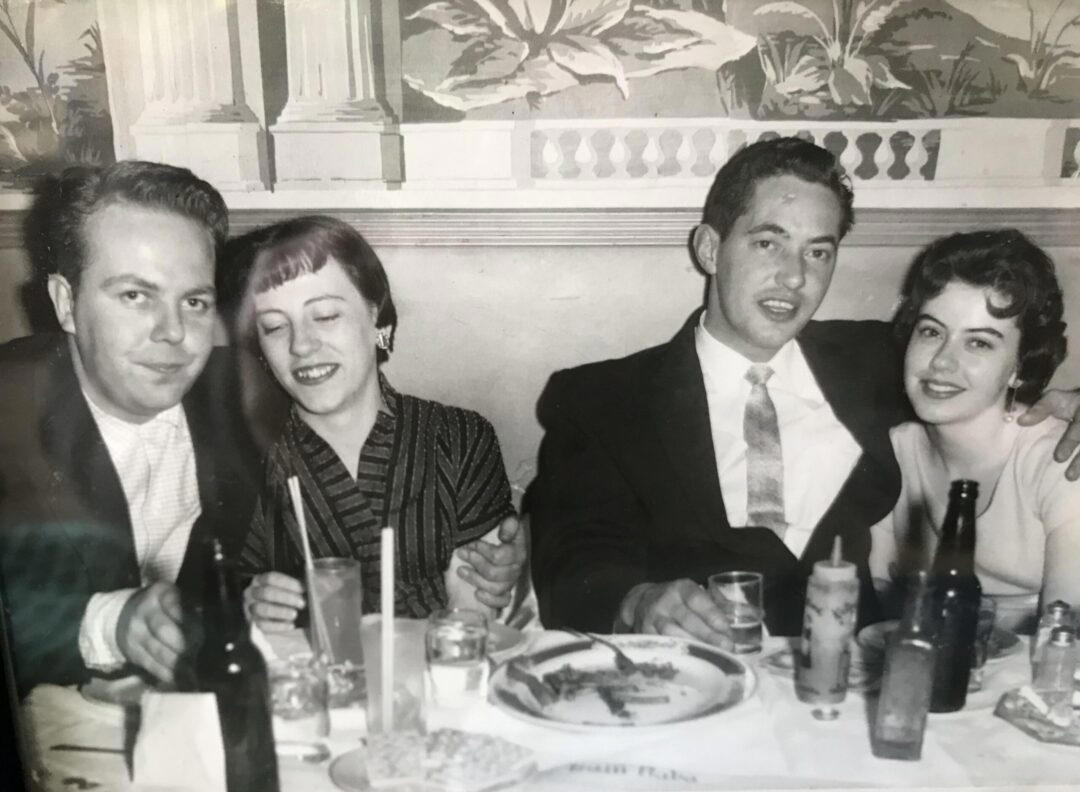 5. ‘My Dad and Mom Are on the Left. Mid-1950’s. First Date’ 1. Sharing Milkshakes and Smiles at the Soda Fountain, 1956, 2. ‘First Date With My Wife in Okinawa, Japan, 1999’, 3. Who Doesn’t Love a Beachy First Date?, 4. ‘My Parents on Their First Date in 1961’, 5. ‘My Dad and Mom Are on the Left. Mid-1950’s. First Date’, 6. ‘My Mom Falling Into a Stream on My Parents’ First Date, 1978’, 7. ‘My Grandparents’ First Date, 1971′, 8. ‘My Grandmother on Her First Date in 1936’, 9. ‘Couple on a Date in New York City, Circa 1963’, 10. ‘Kids on a Date Eating Popcorn From a Cinema, 1957’, 11. ‘My Mom and Dad on Their First Date, 1979’, 12. ‘Here’s My Dad on His First Date With My Mum in Hong Kong, 1989’, 13. This Couple Was Really Packing on the PDA; We Bet the Chaperone Was Not Pleased, 14. Testing That Chemistry on the Dance Floor, 1940s, 15. ‘My Parents’ First Date, Early ’70s. My Dad Was a G.I. Stationed in the Philippines. Lady in the Back Was My Mom’s Chaperone’, 16. ‘My Grandparents on Their First Date in New York City, 1949’, 17. ‘My Mom and Dad, 1955. This Was Taken at Her House Prior to Their First Date. They Were Married for 60 Years’, 18. ‘My Parents on Their First Date at 19 Years Old in Forest Grove, Oregon, 1950’