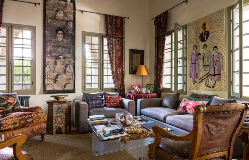 High-end decorating tricks on a budget, Go monochrome on exteriors, Add bespoke finishing touches, Install decorative moulding, Hang curtains high, Introduce metallics, Steal hotel style, Paint rooms in rich colour, Grow an indoor tree, Add character with vintage furniture, Opt for built-in furniture, Create a dressing room, Move furniture away from walls, Bring in a beautiful headboard, Install a splashback, Upgrade the wallpaper, Wow with oversized lighting, Mix natural fibres with black wood, Fake fancy floor tiles, Upscale your bathroom tiles, Upcycle statement furniture, Go large with rugs, Move the bath into the bedroom, Add in oversized art, Buy a used designer kitchen, Use white, ivory and cream