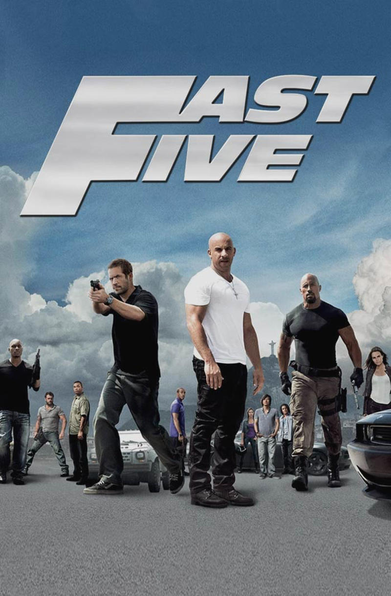 #19 Fast & Furious 5 #3 The Fast And The Furious, #5 Senna, #7 Breaking Away, #9 The Cannonball Run, #11 The Love Bug, #13 Speed, #15 The Fast And The Furious: Tokyo Drift, #17 Cars 3, #19 Fast & Furious 5, #21 Love The Beast, #23 Bullitt, #25 Speed Racer, #27 Need For Speed, #29 Thunderbolt, #31 Top Gear: The Perfect Road Trip, #33 Fast & Furious 6, #35 Taxi 5, #37 Cars 2, #39 Cannonball Run II, #41 Safari 3000, #43 Eat My Dust!, #45 Driven, #47 2 Fast 2 Furious