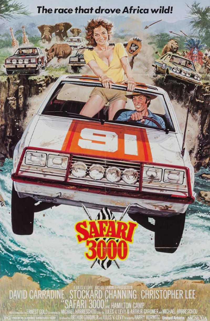 #41 Safari 3000 #3 The Fast And The Furious, #5 Senna, #7 Breaking Away, #9 The Cannonball Run, #11 The Love Bug, #13 Speed, #15 The Fast And The Furious: Tokyo Drift, #17 Cars 3, #19 Fast & Furious 5, #21 Love The Beast, #23 Bullitt, #25 Speed Racer, #27 Need For Speed, #29 Thunderbolt, #31 Top Gear: The Perfect Road Trip, #33 Fast & Furious 6, #35 Taxi 5, #37 Cars 2, #39 Cannonball Run II, #41 Safari 3000, #43 Eat My Dust!, #45 Driven, #47 2 Fast 2 Furious