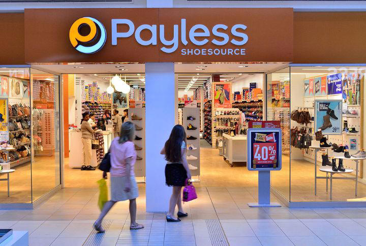 Woolworth's, Montgomery Ward, Blockbuster, Toys R Us, Circuit City, The Limited, Mervyn's, Tower Records, Linens N Things, Service Merchandise, Bradlees, Payless ShoeSource, Gottschalks, Phar-Mor, Best Products