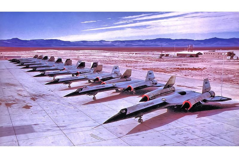 10: MiG-31 ‘Foxhound’ - Mach 2.83, 10: MiG-31 ‘Foxhound’ - 1900mph - Mach 2.83, 9: Mikoyan-Gurevich Ye-150 series – Mach 2.85, 8: General Dynamics F-111 Aardvark – Mach 2.91+, 7: North American XB-70 Valkyrie (1964) – Mach 3, 6: Bell X-2 Starbuster - Mach 3.196 (air-launched), 5: Mikoyan MiG-25 ‘Foxbat’ - Mach 3.2, 4: Lockheed SR-71 Blackbird - Mach 3.3 (1964), 3: Lockheed YF-12 - Mach 3.35 (1963), 2: Lockheed A-12 ‘Cygnus’, 1: North American X-15 - Mach 6.7+ (1959)