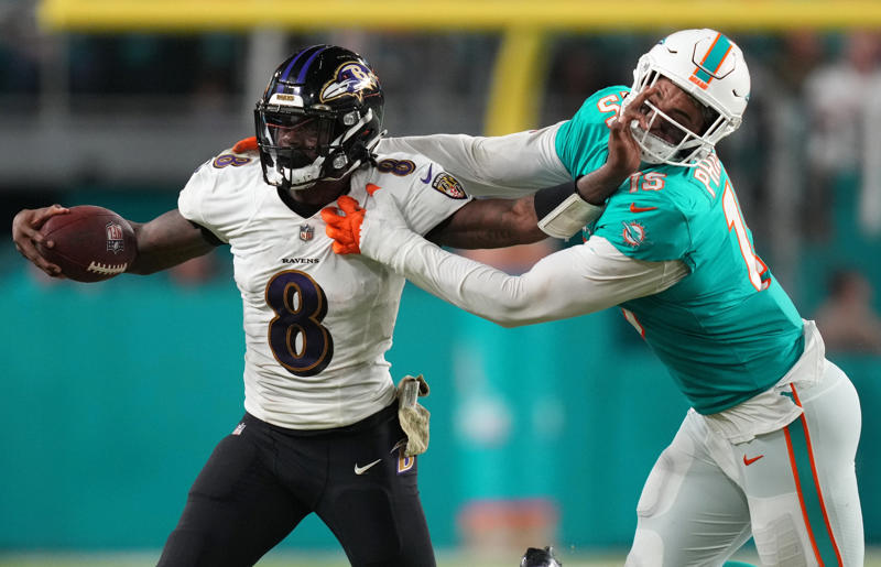 32. Green Bay Packers , 31. Cleveland Browns, 30. New York Giants, 29. Washington Commanders, 28. Indianapolis Colts, 27. New York Jets, 26. Chicago Bears, 25. New England Patriots, 24. Tennesee Titans , 23. Dallas Cowboys, 22. Jacksonville Jaguars , 21. Atlanta Falcons, 20. Kansas City Chiefs , 19. Carolina Panthers, 18. Miami Dolphins, 17. Los Angeles Rams, 16.Arizona Cardinals , 15. Las Vegas Raiders, 14. Minnesota Vikings, 13. Buffalo Bills, 12. Denver Broncos , 11. Houston Texans, 10. Pittsburgh Steelers, 9. Los Angeles Chargers, 8. San Francisco 49ers, 7. Philadelphia Eagles, 6. New Orleans Saints, 5. Baltimore Ravens, 4. Seattle Seahawks, 3. Detroit Lions, 2. Tampa Bay Buccaneers, 1. Cincinnati Bengals