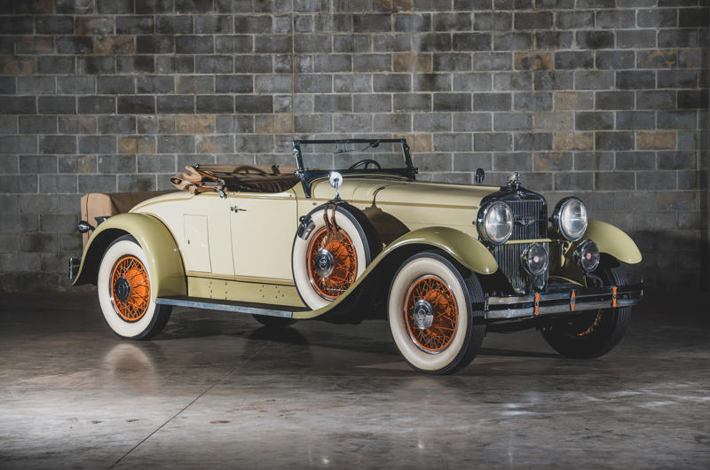 6. Stutz (1911-1939) 1. Oldsmobile (1897-2004), 2. Packard (1899-1958), 3. Marmon (1902-1933), 4. Studebaker (1902-1966), 5. Hudson (1910-1954), 6. Stutz (1911-1939), 7. Willys (1915-1955), 8. Nash (1916-1954), 9. Duesenberg (1916-1937), 10. Pontiac (1926-2010), 11. De Soto (1928-1960), 12. Plymouth (1928-2001), 13. Cord (1929-1937), 14. Mercury (1938-2011), 15. Crosley (1939-1952), 16. Tucker (1946-1950), 17. American Motors Corporation (1954-1987), 18. Imperial (1954-1983), 19. Edsel (1957-1959), 20. Merkur (1985-1990)