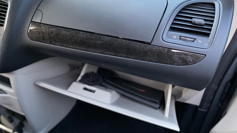 Glove Box Essentials 1. Important Documentation, 2. Cleaning Supplies, 3. Flashlight, 4. First Aid Kit, 5. Owner's Manual, 6. Sunglasses, 7. Phone Charger, 8. Tire Pressure Gauge, 9. Notepad & Pen, 10. Snacks, 1. Driver's License, 2. Wallet, 4. Old Receipts & Other Garbage, 5. Medicine, 6. Valuables, 7. Batteries, 8. Garage Door Opener, 9. Aerosol Cans, 10. Plastic Water Bottles