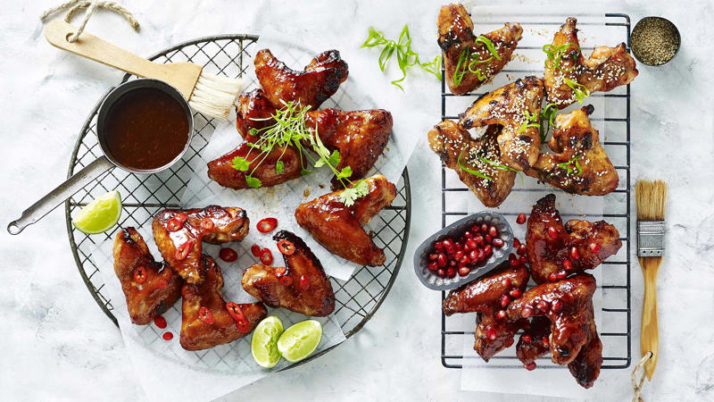 Air fryer cooking tips,          Steph de Sousa’s crackling good air fryer pork belly      ,          Air fryer roast pork belly      ,          Air fryer chicken chimichangas      ,          Air fryer chicken skewers with roast vegetables      ,          Air fryer hot honey salmon salad      ,          Air fryer pork belly salad with ginger &amp; soy dressing      ,          Air fryer fish ‘n’ chips      ,          Air fryer sausages with sweet potato hash browns      ,          Air fryer sausage &amp; vegie bake      ,          Air fryer lamb kofta with green tahini      ,          Crispy tofu with palm sugar dressing in the air fryer      ,          Air fryer roast chicken with secret herbs and spices      ,          Soy and sriracha air fryer chicken thighs      ,          Best-ever air fryer roast chicken      ,          Air fryer lamb cutlets with carrot salad      ,          Air fryer pork with apricot, fetta &amp; pistachio stuffing       , Choosing the best air fryer, More air fryer recipes, What to serve with these air fryer dinners