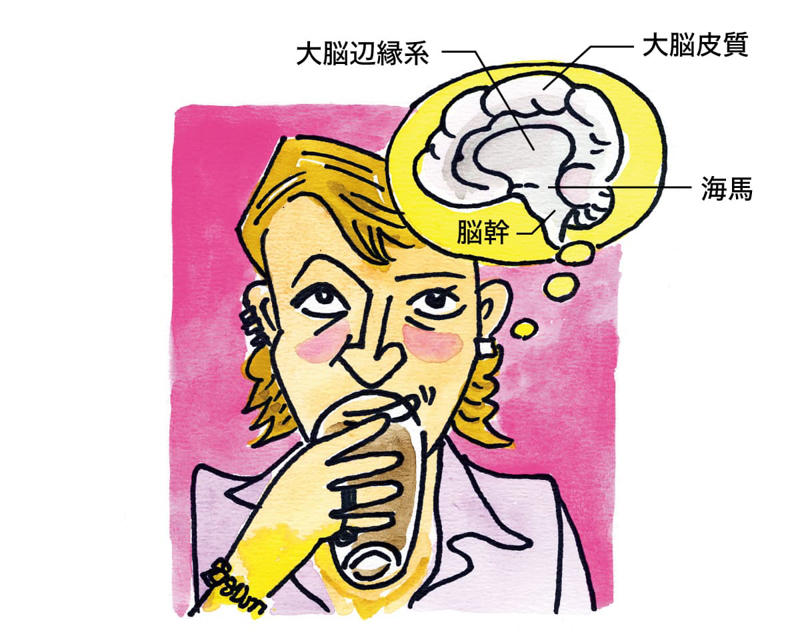 お酒と腹の関係をひもとく。, 酒自体は“エンプティーカロリー”。, 締めの一杯は低血糖によるものだった！, 飲酒した翌日に顔がむくむのはなぜ？, 酒の席の記憶はなし。でも家には帰れる理由。, 糖質が気になる時、飲むべきはやっぱり蒸留酒？