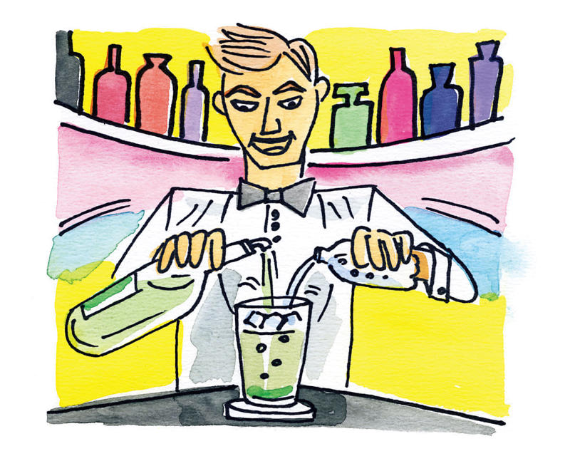 お酒と腹の関係をひもとく。, 酒自体は“エンプティーカロリー”。, 締めの一杯は低血糖によるものだった！, 飲酒した翌日に顔がむくむのはなぜ？, 酒の席の記憶はなし。でも家には帰れる理由。, 糖質が気になる時、飲むべきはやっぱり蒸留酒？