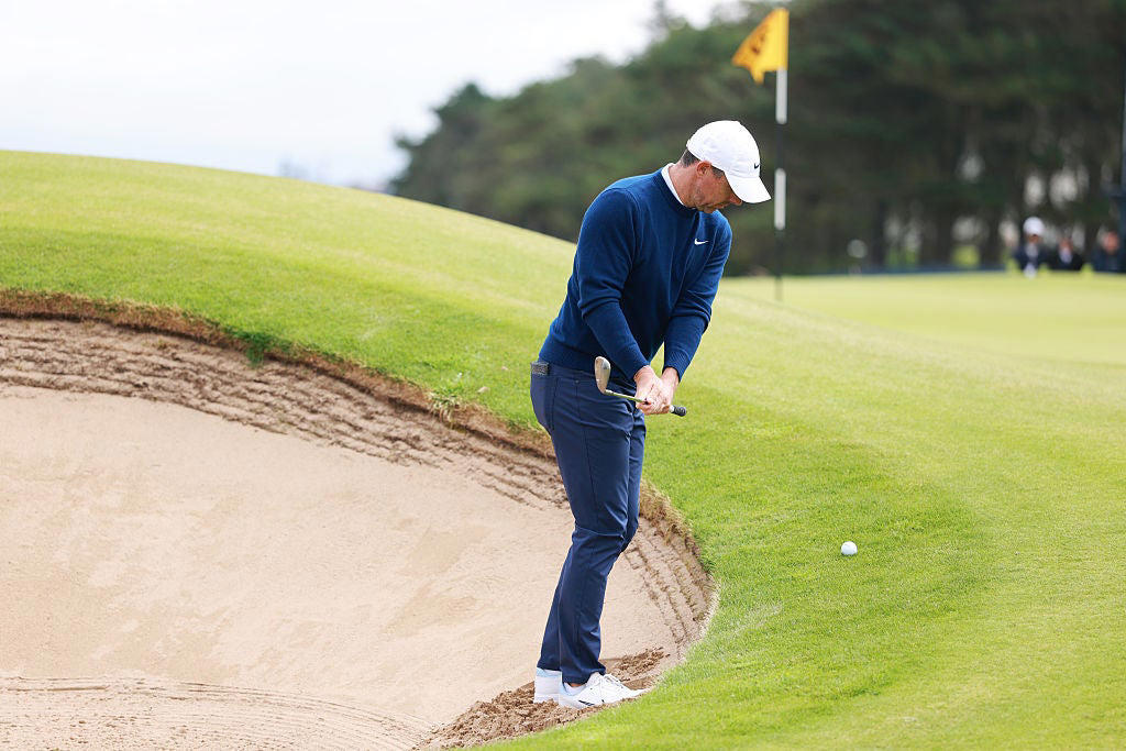 The Open 2025 - Round 2, Scottie Scheffler delivers ominous reminder to take charge at The Open 2025, Shane Lowry reacts to two-shot penalty at The Open, More from Matt Fitzpatrick:, 'Every facet of my game won on today', Scheffler misses out on record, Lowry in the red, Rahm bogeys 18, McKibbin misses cut, Chance for Scheffler to go clear, Birdie for Scheffler!, Scheffler on the move, Par for Fitzpatrick!, Fitzpatrick closing out round, More from Chris Gotterup:, Missed birdie for Fitzpatrick, Scottish Open winner in contention, Two to go for Fitzpatrick, Back and forth, Back on track for Fitzpatrick, Li reacts to second round, Scheffler setting up, Westwood in at -3, Fitzpatrick tackles 14, Weather has taken a turn, Heavy downpour hits second round at The Open in Portrush, Nice from Rahm, Double-figures for Fitzpatrick, Lowry misses birdie putt, Scheffler doesn't, Scheffler chasing, Fitzpatrick birdies again!, Li finishes on -8, Li takes on final hole of the day, Fitzpatrick into tie for lead!, The Open 2025 - Round Two, Third birdie in a row from Scheffler, Pars among leaders, What’s the cut line at present?, The Open 2025 - Round Two, Fitzpatrick bogeys, Scheffler birdies, Leaderboard update, Forst bogey for Li, Scheffler climbing up the board, The Open 2025 - Round Two, Fitzpatrick birdies again!, Pars all round, The Open 2025 - Round Two, Birdie for Fitzpatrick, Harman reacts to being clubhouse leader, Lowry birdies!, The Open prize money: How much does the winner take home?, English & Finau finish, Li moves level, McIlroy & Fleetwood done for the day, The Open 2025 - Round Two, The Open 2025 - Round Two, The Open 2025 - Round Two, The Open 2025 - Round Two, Scheffler & Lowry tee off, Rose, MacIntyre & DeChambeau done, Pars all round, Rahm & Schauffele tee off, Hatton finishes on -5, MacIntyre & Fitzpatrick birdie, Harman finishes on -8 (65), MacIntyre drops back, Aberg birdies, Birdie for McIlroy!, The Open 2025 - Round Two, Leaderboard – The Open 2025, Hojgaard finishes with a birdie to reach five under, McIlroy with five pars in succession, Li birdies the second, Hatton one off the lead, Disappointment for Rose, Harman goes two shots ahead!, McIlroy & Fleetwood settle for par on nine, The Open 2025 - Round 2, The Open 2025 - Round 2, Par again for McIlroy, The Open 2025 - Round 2, Harman back into lead, Hojgaard twins performing, McIlroy makes par, Olesen tees off, Hojgaard & Hatton into lead!, The Open 2025 - Round 2, Par for McIlroy and Fleetwood, The Open 2025 - Round 2, Leaderboard update, McIlroy bogeys, The Open 2025 - Round 2, Rose drops a shot, Harman into the lead!, The Open 2025 - Round 2, McIlroy back to -2, English makes par, Hatton back to -4, McIlroy bogeys third, English moves into lead!, The Open 2025 - Round 2, Hojgaard bounces back, Movement from headline trio
