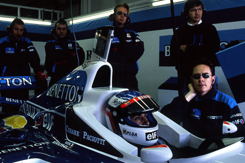 Benetton B196 (1996) Crossing the line first, Ferrari 643 (1991), Benetton B196 (1996), Confrontation at the paddock, Lotus 100T (1998), A total disaster, Mercedes MGP 001 (2010), Blank season, Williams FW26 (2004)
