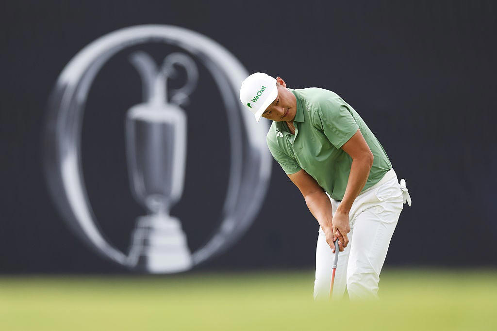 The Open 2025 - Round 2, Scottie Scheffler delivers ominous reminder to take charge at The Open 2025, Shane Lowry reacts to two-shot penalty at The Open, More from Matt Fitzpatrick:, 'Every facet of my game won on today', Scheffler misses out on record, Lowry in the red, Rahm bogeys 18, McKibbin misses cut, Chance for Scheffler to go clear, Birdie for Scheffler!, Scheffler on the move, Par for Fitzpatrick!, Fitzpatrick closing out round, More from Chris Gotterup:, Missed birdie for Fitzpatrick, Scottish Open winner in contention, Two to go for Fitzpatrick, Back and forth, Back on track for Fitzpatrick, Li reacts to second round, Scheffler setting up, Westwood in at -3, Fitzpatrick tackles 14, Weather has taken a turn, Heavy downpour hits second round at The Open in Portrush, Nice from Rahm, Double-figures for Fitzpatrick, Lowry misses birdie putt, Scheffler doesn't, Scheffler chasing, Fitzpatrick birdies again!, Li finishes on -8, Li takes on final hole of the day, Fitzpatrick into tie for lead!, The Open 2025 - Round Two, Third birdie in a row from Scheffler, Pars among leaders, What’s the cut line at present?, The Open 2025 - Round Two, Fitzpatrick bogeys, Scheffler birdies, Leaderboard update, Forst bogey for Li, Scheffler climbing up the board, The Open 2025 - Round Two, Fitzpatrick birdies again!, Pars all round, The Open 2025 - Round Two, Birdie for Fitzpatrick, Harman reacts to being clubhouse leader, Lowry birdies!, The Open prize money: How much does the winner take home?, English & Finau finish, Li moves level, McIlroy & Fleetwood done for the day, The Open 2025 - Round Two, The Open 2025 - Round Two, The Open 2025 - Round Two, The Open 2025 - Round Two, Scheffler & Lowry tee off, Rose, MacIntyre & DeChambeau done, Pars all round, Rahm & Schauffele tee off, Hatton finishes on -5, MacIntyre & Fitzpatrick birdie, Harman finishes on -8 (65), MacIntyre drops back, Aberg birdies, Birdie for McIlroy!, The Open 2025 - Round Two, Leaderboard – The Open 2025, Hojgaard finishes with a birdie to reach five under, McIlroy with five pars in succession, Li birdies the second, Hatton one off the lead, Disappointment for Rose, Harman goes two shots ahead!, McIlroy & Fleetwood settle for par on nine, The Open 2025 - Round 2, The Open 2025 - Round 2, Par again for McIlroy, The Open 2025 - Round 2, Harman back into lead, Hojgaard twins performing, McIlroy makes par, Olesen tees off, Hojgaard & Hatton into lead!, The Open 2025 - Round 2, Par for McIlroy and Fleetwood, The Open 2025 - Round 2, Leaderboard update, McIlroy bogeys, The Open 2025 - Round 2, Rose drops a shot, Harman into the lead!, The Open 2025 - Round 2, McIlroy back to -2, English makes par, Hatton back to -4, McIlroy bogeys third, English moves into lead!, The Open 2025 - Round 2, Hojgaard bounces back, Movement from headline trio