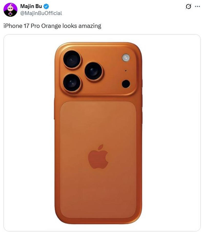 iPhone 17 Pro could come in five brand new colors, leak suggests