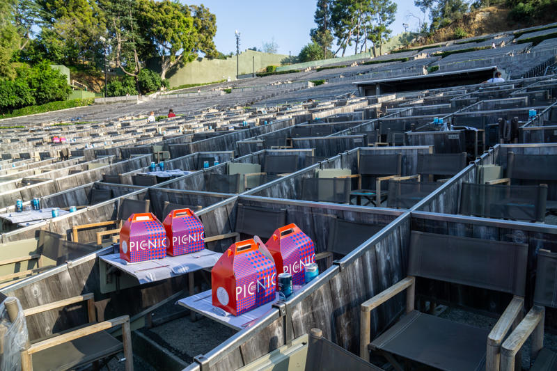 The reservable restaurants, Box seat dining and picnic baskets, Quick and casual bites, The grab-and-go marketplaces