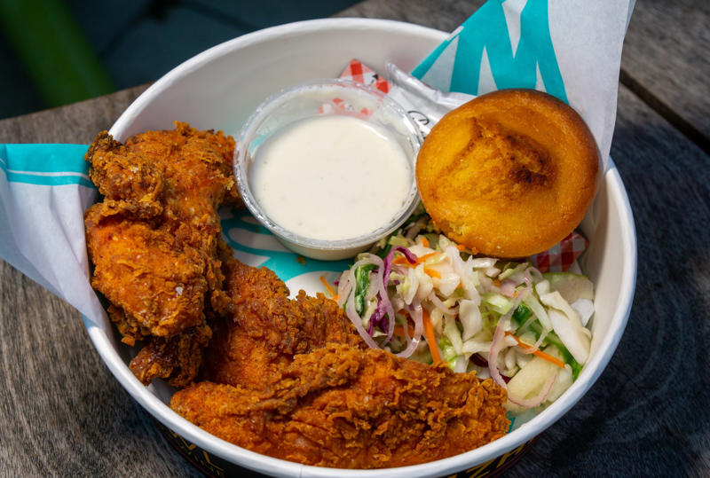 The reservable restaurants, Box seat dining and picnic baskets, Quick and casual bites, The grab-and-go marketplaces