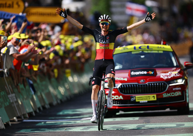 Tour de France Stage 16 LIVE, Split in the breakaway, Geraint Thomas' final Tour, 36 riders in the break, Vingegaard on breaking Pogacar, Milan's points jersey in danger, Original breakaway brought back, Lipowitz leads fight for final podium place, Weather check, 'You cannot hide' on Mont Ventoux - Jonas Vingegaard, Delettre in no-man's-land, Roglic at the back, UAE keep watch, Pogacar into the KOM lead?, Trio up the road, Attacks everywhere, Flag drop, Vingegaard willing to sacrifice second place to go for yellow, Van der Poel's exit continues mixed Tour for Alpecin-Deceuninck, Mathieu van der Poel forced to abandon Tour de France with pneumonia, Neutralised start, Stage 16 prediction, Stage 16 preview, Movers and shakers on GC, Tadej Pogacar - 'Beyond happiness', 'I was so happy I forgot to celebrate' - Tim Wellens, General classification after stage 15, Stage 15 results, Stage 15 report, Stage 16 start time, Stage 16 route map and profile, Stage 16 preview, Good morning