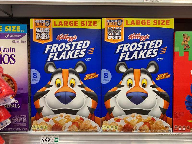 Tony the Tiger’s nose Oscar Mayer, The Berenstain Bears, Pikachu’s tail, Curious George’s tail, Snoopy’s tail, Mickey Mouse’s wardrobe, Britney Spears’ headset, Looney Tunes, Froot Loops, Cap’n Crunch, Tony the Tiger’s nose, Fruit of the Loom, Mona Lisa’s smile