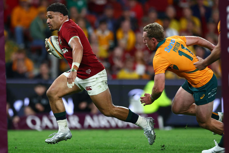 Australia vs British & Irish Lions live, Lions comfortable win, Schmidt: Too early to consider Wallabies changes, Schmidt concedes Wallabies 'fluffed their lines', Schmidt: Wallabies earned way back into game, Gatland: We want to see improvement from both next week, Farrell’s dressing message to Lions, Farrell hails ‘immense’ back row performance, Farrell: Plenty for Lions to work on, Farrell: Boys did Lions shirt proud, Dan Sheehan's glorious try, Tom Curry scoring the side's second try of the game, Australia captain Harry Wilson speaking post-match, The thoughts of Lions captain Maro Itoje, O'Gara: Huge gulf in class between these two, Beirne: Lions got the job done, Lions emerge as first Test winners, Full-time! Lions 27-19 Australia, Lions 27-19 Australia, Try! Lions 27-19 Australia (McDermott), Lions 27-12 Australia, Lions 27-12 Australia, Penalty! Lions 27-12 Australia, Lions 24-12 Australia, Lions 24-12 Australia, Try! Lions 24-12 Australia (Tizzano), Lions 24-5 Australia, Lions 24-5 Australia, Both teams make changes, Try disallowed! Lions 24-5 Australia, Joseph Suaallii try chalked off, Try! Lions 24-10 Australia (Suaalii), Lions 24-5 Australia, Fresh front row, Lions 24-5 Australia, Australia attack, Well denied by the Lions, Australia show intent but lions defence holds firm, TMO check (Furlong) Lions 24-5 Australia, Australia fans fall silent, Lions 24-5 Australia, Lions 24-5 Australia, Lions 24-5 Australia, Lions 24-5 Australia, Lions 24-5 Australia, Tom Curry sets the tone, Try! Lions (Sheehan) 24-5 Australia, Kick-off! Lions 17-5 Australia, Lions 'knew it would be difficult', Warburton: Lions suffocating Australia, Russell and Scottish midfield 'absolutely fantastic', Lions superior in contact and at the ruck, 'Really good performance from Curry', 'Wallabies must score quickly to avoid blowout', Half-time stats, Half-time! Lions 17-5 Australia, Lynagh takes a heavy hit from curry after box kick, Lions 17-5 Australia, Try! Lions (Curry) 17-5 Australia, Lions 10-5 Australia, Lions 10-5 Australia, Lions 10-5 Australia, Try! Lions 10-5 Australia (Jorgensen), Lions 10-0 Australia, Lions regain possession after Freeman’s kick out, Freeman’s kick goes dead as Wallabies win line-out, Lions 10-0 Australia, No try! Lions (Jones) 10-0 Australia, Lions defence shines as Beirne wins crucial turnover, Lions errors hand scrum advantage to Australia, Lions 10-0 Australia, Keenan’s long kick puts wallabies under pressure, Try! Lions (Tuipulotu) 10-0 Australia, Lions 3-0 Australia, Russel's vision pins Wallabies deep, Wallabies settle early as Lynagh probes for space, Penalty! Lions 3-0 Australia, Kick-off! Lions 0-0 Australia, The teams take to the field, Australia vs Lions referee: Who is first Test official Ben O’Keeffe?, All Blacks grind down France 29-19 in Hamilton to sweep series, Team line-ups, Tom Lynagh makes first Wallabies start, Finn Russell’s redemption at the heart of different Scottish Lions story, Team news - British and Irish Lions, Team news - Australia, Australia vs British and Irish Lions, The Sea of Red are out in force, Player-by-player guide to the Lions squad