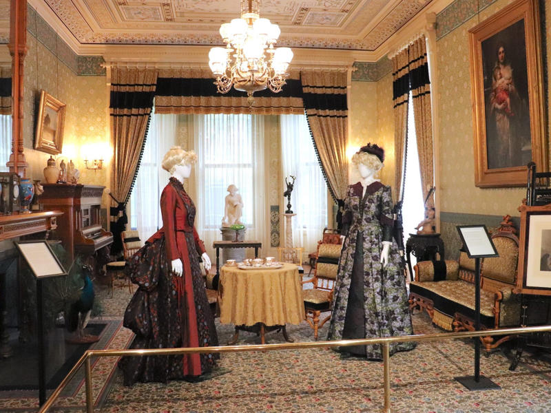 The parlor appeared in HBO's