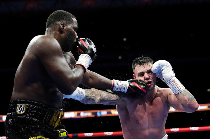 Usyk vs Dubois 2 latest news, Usyk's next opponent announced?, Usyk beats Dubois by KO, Usyk vs Dubois 2 - round 5, Usyk vs Dubois 2 - round 4, Usyk vs Dubois 2 - round 3, Usyk vs Dubois 2 - round 2, Usyk vs Dubois 2 - first round, Usyk vs Dubois 2, Okolie beats Lerena on points!, Okolie vs Lerena - final round, Okolie vs Lerena - round 9, Okolie vs Lerena - round 8, Okolie vs Lerena - round 7, Okolie vs Lerena - round 6, Okolie vs Lerena - round 5, Okolie vs Lerena - round 4, Okolie vs Lerena - round 3, Okolie vs Lerena - round 2, Okolie vs Lerena - first round, Lapin beats Edmondson by split decision!, Lapin vs Edmondson, Lapin vs Edmondson - final round, Lapin vs Edmondson - round 9, Lapin vs Edmondson - round 8, Lapin vs Edmondson - round 7, Lapin vs Edmondson - round 6, Lapin vs Edmondson - round 5, Lapin vs Edmondson - round 4, Lapin vs Edmondson - round 3, Lapin vs Edmondson - round 2, Lapin vs Edmondson - round 1, Dacres beats Sirenko on points!, Sirenko vs Dacres - final round, Sirenko vs Dacres - round 9, Sirenko vs Dacres - round 8, Sirenko vs Dacres - round 7, Sirenko vs Dacres - round 6, Sirenko vs Dacres - round 5, Sirenko vs Dacres - round 4, Sirenko vs Dacres - round 3, Sirenko vs Dacres - round 2, Sirenko vs Dacres - round 1, Canelo Alvarez predicts Usyk vs Dubois 2, Hamed wins on points!, Hamed vs Gregores - round 4, Hamed vs Gregores - round 3, Hamed vs Gregores - round 2, Hamed vs Gregores - round 1, Hamed vs Gregores, Guruli wins by TKO!, Guruli vs Francis - round 4, Guruli vs Francis - round 3, Guruli vs Francis - round 2, Guruli vs Francis - round 1, Guruli vs Francis, Lennox Lewis predicts Usyk vs Dubois, What happened last time?, Usyk vs Dubois 2 latest odds, Usyk vs Dubois 2 prediction, Tonight's running order, Undercard in full, How to watch Usyk vs Dubois 2