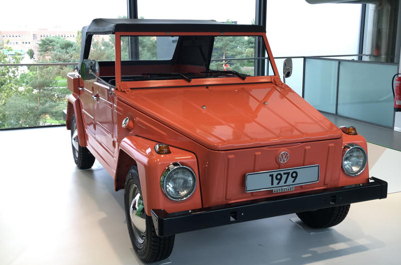 Autostadt, Porsche 911, Benz Velo Convertible, Messerschmitt/FMR KR200, Volkswagen Type 2 Transporter (1950), Volkswagen Beetle (2003), Volkswagen Beetle (1938), Volkswagen 411 LE (1970), Volkswagen 1500 (1961), Formula Super Vee, Volkswagen Scirocco Group 2, Ford Model T, Borgward Isabella (1955), Mini (1956), EMPI Imp dune buggy (1968), Volkswagen Golf Cabriolet (1980), Volkswagen Golf Country (1990), Volkswagen 181, Oldsmobile Toronado (1966), Cadillac Eldorado Biarritz (1959), DKW SS600 (1930), Porsche 911 (1982), Volkswagen Golf W12-650 (2007), Chevrolet (1954), Audi Quattro (1981), Volkswagen Up (2012), Lamborghini Countach (1975), Volkswagen K70 (1970), Volkswagen Rometsch (1952), Volkswagen V30 prototype (1937), Volkswagen Golf (1977), Rally cars and design classics, DeLorean DMC-12 (1982), Volkswagen Beetle Type 14 (1949), Volkswagen XL1 (2013), Lamborghini Diablo GT (1999), Opel Ascona 400 (1982), The AutoTurme, Volkswagen Polo (2017), Porsche pavilion