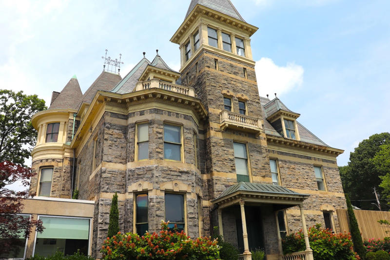 The home was constructed between 1876 and 1877 for John Bond Trevor, a millionaire banker and stockbroker who worked on Wall Street.