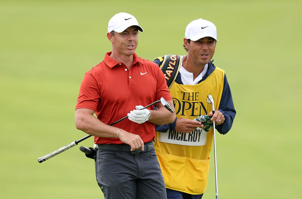 The Open 2025 - Round 3, Rory McIlroy overcomes the bizarre to conjure thrilling charge at The Open, Matt Fitzpatrick bemoaned putting woes as Open bid fades, Scottie Scheffler on the importance of putting this week, Scottie Scheffler takes huge step towards clinching fourth major, Xander Schauffele on what it takes to chase down Scottie Scheffler, Rory McIlroy on Scottie Scheffler, Scheffler secures four-shot lead entering final round of The Open 2025, Harman aims to finish on a high, Li goes second, English finishes on -8, Birdie for Scheffler, Gotterup finishes on 68, Birdie for Fitzpatrick, Bradley finishes on 70, Hatton loses ground, Memorable day for McIlroy, Par again for Scheffler, McIlroy finishes with 66, Bogey for Fitzpatrick, Remarkable Rory, Par for McIlroy, Crowd erupt for McIlroy, Bogey for Li, Rose finishes strongly, Sublime from McIlroy, Par for McIlroy, Fitzpatrick bogey, Hatton birdie, Astonishing crowds, McIlroy birdies 15!, Scheffler takes par, Fitzpatrick, Westwood finishes on -4, The Open 2025 - Round Three, McIlroy settles for par on 14, Birdie for MacIntyre, bogey for English, Li unable to make ground, Fleetwood done for the day, McIlroy takes par on 13, John Parry sinks first hole-in-one of The Open 2025 to move into contention, Scheffler birdies!, McIlroy finds an eagle on 12!, McIlroy bogeys 11, Hatton takes par, Scheffler lands eagle on seven!, The Open 2025 - Round Three, The Open 2025 - Round Three, Schauffele moves to -7!, The Open 2025 - Round Three, Leaderboard update, Hatton lands eagle!, MacIntyre eagles seven!, McIlroy makes par on nine, The Open 2025 - Round Three, Henley finishes on -6, Gotterup birdies to move within three, Hovland & Spieth done, Hatton gets first birdie, McIlroy makes par on eight, Scheffler & McIlroy make par, Fleetwood birdies for -5!, Updates from around the course, Fitzpatrick lands eagle!, Fitzpatrick lands eagle!, Lorwy and Rahm finish out of contention, Harman bounces back after nightmare on first, Hatton misses birdie chances, Par for Scheffler, bogey for Fitzpatrick, Par for Scheffler, bogey for Fitzpatrick, Scheffler & Fitzpatrick tee off!, McIlroy makes par, Scheffler & Fitzpatrick tee off!, Leaderboard update, Harman and Li teeing off, Another McIlroy birdie!, Clark and Rose to -5, The Open 2025 - Round Three, Fleetwood birdies again!, Henley putting together superb round, Schauffele lands an eagle!, The Open 2025 - Round Three, Par for McIlroy on three, Second birdie for McIlroy!, The Open 2025 - Round Three, The Open 2025 - Round Three, Birdie for McIlroy!, Birdie for McIlroy!, The Open 2025 - Round Three, The Open 2025 - Round Three, McIlroy tees off!, Hatton or MacIntyre to spark Open charge?, Xander Schauffele makes early move, The Open 2025 - Round Three, Parry lands a hole in one!, Schauffele tees off