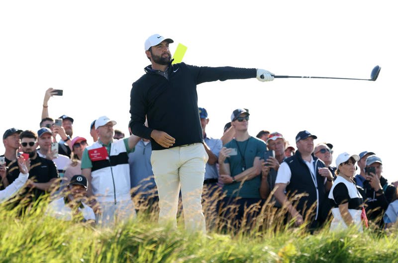 The Open 2025 - Round 3, Rory McIlroy overcomes the bizarre to conjure thrilling charge at The Open, Matt Fitzpatrick bemoaned putting woes as Open bid fades, Scottie Scheffler on the importance of putting this week, Scottie Scheffler takes huge step towards clinching fourth major, Xander Schauffele on what it takes to chase down Scottie Scheffler, Rory McIlroy on Scottie Scheffler, Scheffler secures four-shot lead entering final round of The Open 2025, Harman aims to finish on a high, Li goes second, English finishes on -8, Birdie for Scheffler, Gotterup finishes on 68, Birdie for Fitzpatrick, Bradley finishes on 70, Hatton loses ground, Memorable day for McIlroy, Par again for Scheffler, McIlroy finishes with 66, Bogey for Fitzpatrick, Remarkable Rory, Par for McIlroy, Crowd erupt for McIlroy, Bogey for Li, Rose finishes strongly, Sublime from McIlroy, Par for McIlroy, Fitzpatrick bogey, Hatton birdie, Astonishing crowds, McIlroy birdies 15!, Scheffler takes par, Fitzpatrick, Westwood finishes on -4, The Open 2025 - Round Three, McIlroy settles for par on 14, Birdie for MacIntyre, bogey for English, Li unable to make ground, Fleetwood done for the day, McIlroy takes par on 13, John Parry sinks first hole-in-one of The Open 2025 to move into contention, Scheffler birdies!, McIlroy finds an eagle on 12!, McIlroy bogeys 11, Hatton takes par, Scheffler lands eagle on seven!, The Open 2025 - Round Three, The Open 2025 - Round Three, Schauffele moves to -7!, The Open 2025 - Round Three, Leaderboard update, Hatton lands eagle!, MacIntyre eagles seven!, McIlroy makes par on nine, The Open 2025 - Round Three, Henley finishes on -6, Gotterup birdies to move within three, Hovland & Spieth done, Hatton gets first birdie, McIlroy makes par on eight, Scheffler & McIlroy make par, Fleetwood birdies for -5!, Updates from around the course, Fitzpatrick lands eagle!, Fitzpatrick lands eagle!, Lorwy and Rahm finish out of contention, Harman bounces back after nightmare on first, Hatton misses birdie chances, Par for Scheffler, bogey for Fitzpatrick, Par for Scheffler, bogey for Fitzpatrick, Scheffler & Fitzpatrick tee off!, McIlroy makes par, Scheffler & Fitzpatrick tee off!, Leaderboard update, Harman and Li teeing off, Another McIlroy birdie!, Clark and Rose to -5, The Open 2025 - Round Three, Fleetwood birdies again!, Henley putting together superb round, Schauffele lands an eagle!, The Open 2025 - Round Three, Par for McIlroy on three, Second birdie for McIlroy!, The Open 2025 - Round Three, The Open 2025 - Round Three, Birdie for McIlroy!, Birdie for McIlroy!, The Open 2025 - Round Three, The Open 2025 - Round Three, McIlroy tees off!, Hatton or MacIntyre to spark Open charge?, Xander Schauffele makes early move, The Open 2025 - Round Three, Parry lands a hole in one!, Schauffele tees off