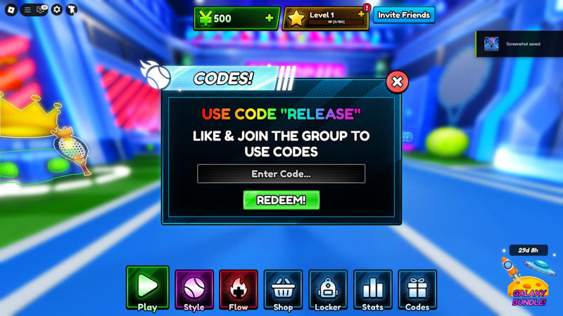 Tennis Zero Active Codes, Tennis Zero Expired Codes, How To Redeem Codes In Tennis Zero, Where To Get More Codes