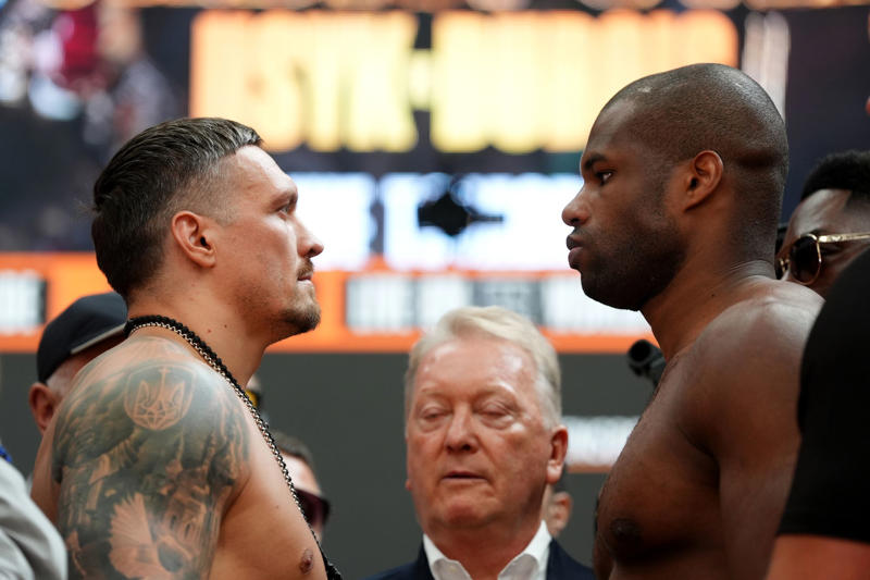 Usyk vs Dubois 2 latest news, Usyk's next opponent announced?, Usyk beats Dubois by KO, Usyk vs Dubois 2 - round 5, Usyk vs Dubois 2 - round 4, Usyk vs Dubois 2 - round 3, Usyk vs Dubois 2 - round 2, Usyk vs Dubois 2 - first round, Usyk vs Dubois 2, Okolie beats Lerena on points!, Okolie vs Lerena - final round, Okolie vs Lerena - round 9, Okolie vs Lerena - round 8, Okolie vs Lerena - round 7, Okolie vs Lerena - round 6, Okolie vs Lerena - round 5, Okolie vs Lerena - round 4, Okolie vs Lerena - round 3, Okolie vs Lerena - round 2, Okolie vs Lerena - first round, Lapin beats Edmondson by split decision!, Lapin vs Edmondson, Lapin vs Edmondson - final round, Lapin vs Edmondson - round 9, Lapin vs Edmondson - round 8, Lapin vs Edmondson - round 7, Lapin vs Edmondson - round 6, Lapin vs Edmondson - round 5, Lapin vs Edmondson - round 4, Lapin vs Edmondson - round 3, Lapin vs Edmondson - round 2, Lapin vs Edmondson - round 1, Dacres beats Sirenko on points!, Sirenko vs Dacres - final round, Sirenko vs Dacres - round 9, Sirenko vs Dacres - round 8, Sirenko vs Dacres - round 7, Sirenko vs Dacres - round 6, Sirenko vs Dacres - round 5, Sirenko vs Dacres - round 4, Sirenko vs Dacres - round 3, Sirenko vs Dacres - round 2, Sirenko vs Dacres - round 1, Canelo Alvarez predicts Usyk vs Dubois 2, Hamed wins on points!, Hamed vs Gregores - round 4, Hamed vs Gregores - round 3, Hamed vs Gregores - round 2, Hamed vs Gregores - round 1, Hamed vs Gregores, Guruli wins by TKO!, Guruli vs Francis - round 4, Guruli vs Francis - round 3, Guruli vs Francis - round 2, Guruli vs Francis - round 1, Guruli vs Francis, Lennox Lewis predicts Usyk vs Dubois, What happened last time?, Usyk vs Dubois 2 latest odds, Usyk vs Dubois 2 prediction, Tonight's running order, Undercard in full, How to watch Usyk vs Dubois 2