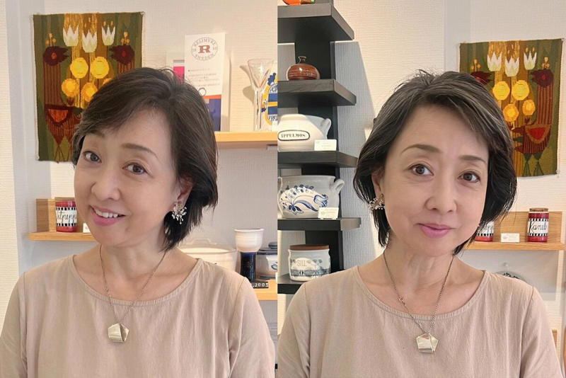 うねる、広がる、ベタつく…夏の髪の悩み。グレーヘア移行中の憂うつな季節, 白髪染めをやめて1年9か月、ようやくグレーの髪が増えてきて…, 役づくりで80代に挑戦！その後もグレーヘア続投を決意, 「老け見え」の正体は、髪の色ではなく「諦める心」, 諦めずに試すワクワク感こそが「若さ」の源, 求めたいのは「若さ」より「すてき」。カギはツヤと姿勢