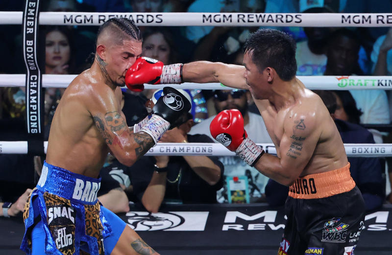 Manny Pacquiao vs. Mario Barrios fight: Best photos from card