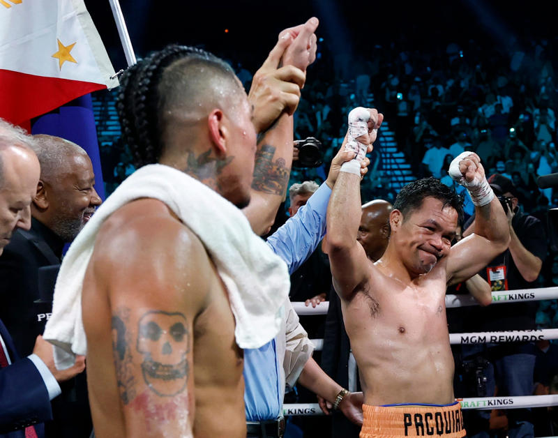 Manny Pacquiao vs. Mario Barrios fight: Best photos from card