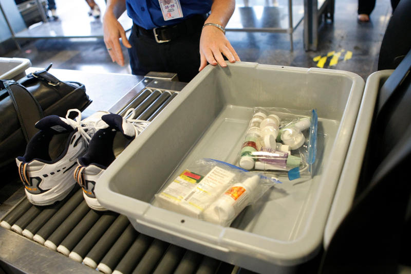 New liquids rules aren't ready, A massive surveillance operation , Longstanding liquid restrictions, Advanced new screening machines, Many airports still use the old tech, Vulnerabilities in the TSA system