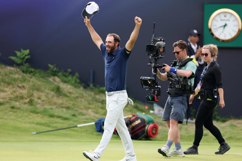 Jim Barnes, Tommy Armour, Walter Hagen, Byron Nelson, Sam Snead, Arnold Palmer, Lee Trevino, Raymond Floyd, Tom Watson, Phil Mickelson, Jordan Spieth, Scottie Scheffler