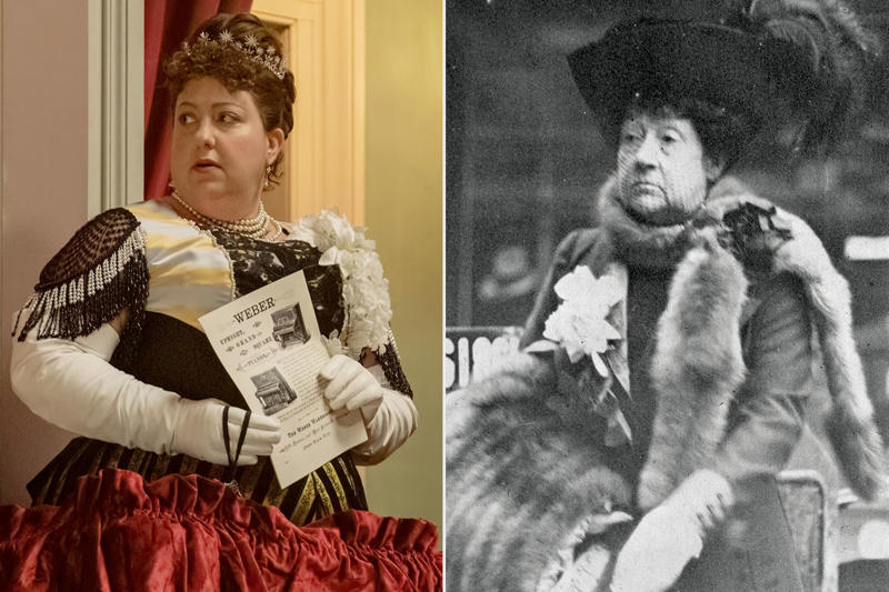 Ashlie Atkinson as Mamie Fish Ashlie Atkinson as Mamie Fish, Donna Murphy as Caroline Schermerhorn Astor, Bobby Steggert as John Singer Sargent, Bill Camp as J.P. Morgan, Sullivan Jones as T. Thomas Fortune, Jordan Waller as Oscar Wilde, Linda Emond as Clara Barton