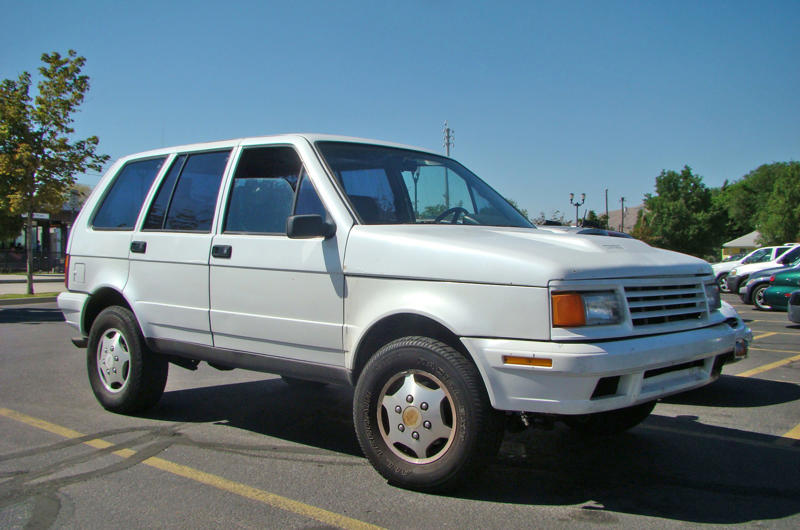 LaForza 5-liter (1989) Wars, high fuel prices and rampant inflation., Subaru Brat (1977), Plymouth Sapporo (1978), Midas Bronze (1978), Alfa Romeo Alfa 6 (1979), Buick Century Turbo Coupe (1979), Stevens Cipher (1980), Chevrolet Citation X-11 (1980), Dodge Mirada (1980), AMC Eagle Kammback (1981), Jeep CJ-8 (1981), Ford EXP (1982), Lincoln Continental Turbodiesel (1983), Isuzu Impulse (1983), Marcos Mantula (1983), Zimmer Quicksilver (1984), UMM Alter (1984), Pontiac Sunbird (1984), Chrysler Laser (1984), Dodge Omni GLH (1984), MVS Venturi (1984), Pontiac Fiero (1984), CXA CX (1985), Volvo 780 (1985), Naylor TF (1985), Merkur XR4Ti (1985), Daihatsu Cuore Avanzato TR-XX R4 (1985), UVA F33 (1986), Suzuki Samurai (1986), Vegantune Evante (1987), BMW Z1 (1988), Chevrolet Beretta GTU (1988), Buick Reatta (1988), Daihatsu Rocky (1988), Chrysler TC by Maserati (1988), Lexus ES (first generation,1989), Bertone Freeclimber (1989), LaForza 5-liter (1989), Dodge Dakota Sport Convertible (1989), Cadillac Cimarron (1982)