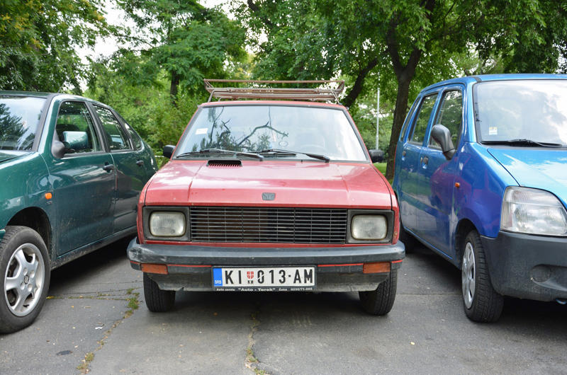Yugo (1985) Zastava 750 (1955), Tatra 603 (1956), Skoda 1000 MB (1964), Trabant 601 (1964), Wartburg 353 (1966), ZAZ 966 (1966), Dacia 1300 (1969), Lada 2101 (1970), Skoda 110 R (1970), Zastava Skala (1971), Polski-Fiat 126p (1973), Lada Niva (1977), Oltcit (1981), Dacia Sport (1983), Lada Sputnik/Samara (1984), Yugo (1985), Dacia MD87 (1987), Skoda Favorit (1987), Wartburg 1.3 (1988), Trabant 1.1 (1990), Lada 111 Tarzan-2 (1999)