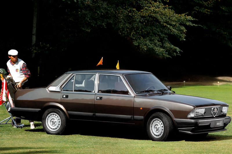 Alfa Romeo Alfa 6 (1979) Wars, high fuel prices and rampant inflation., Subaru BRAT (1977), Plymouth Sapporo (1978), Midas Bronze (1978), Alfa Romeo Alfa 6 (1979), Buick Century Turbo Coupe (1979), Stevens Cipher (1980), Chevrolet Citation X-11 (1980), Dodge Mirada (1980), AMC Eagle Kammback (1981), Jeep CJ-8 (1981), Ford EXP (1982), Lincoln Continental Turbodiesel (1983), Isuzu Impulse (1983), Marcos Mantula (1983), Zimmer Quicksilver (1984), UMM Alter (1984), Pontiac Sunbird (1984), Chrysler Laser (1984), Dodge Omni GLH (1984), MVS Venturi (1984), Pontiac Fiero (1984), CXA CX (1985), Volvo 780 (1985), Naylor TF (1985), Merkur XR4Ti (1985), Daihatsu Cuore Avanzato TR-XX R4 (1985), UVA F33 (1986), Suzuki Samurai (1986), BMW Z1 (1988), Chevrolet Beretta GTU (1988), Buick Reatta (1988), Daihatsu Rocky (1988), Chrysler TC by Maserati (1988), Lexus ES (first generation,1989), Bertone Freeclimber (1989), LaForza 5-litre (1989), Dodge Dakota Sport Convertible (1989), Vegantune Evante Mk2 (1990), Cadillac Cimarron (1982)