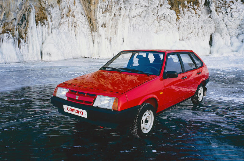 Lada Sputnik/Samara (1984) Zastava 750 (1955), Tatra 603 (1956), Skoda 1000 MB (1964), Trabant 601 (1964), Wartburg 353 (1966), ZAZ 966 (1966), Dacia 1300 (1969), Lada 2101 (1970), Skoda 110 R (1970), Zastava Skala (1971), Polski-Fiat 126p (1973), Lada Niva (1977), Oltcit (1981), Dacia Sport (1983), Lada Sputnik/Samara (1984), Yugo (1985), Dacia MD87 (1987), Skoda Favorit (1987), Wartburg 1.3 (1988), Trabant 1.1 (1990), Lada 111 Tarzan-2 (1999)