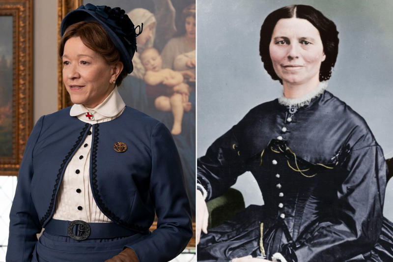 Linda Emond as Clara Barton Ashlie Atkinson as Mamie Fish, Donna Murphy as Caroline Schermerhorn Astor, Bobby Steggert as John Singer Sargent, Bill Camp as J.P. Morgan, Sullivan Jones as T. Thomas Fortune, Jordan Waller as Oscar Wilde, Linda Emond as Clara Barton