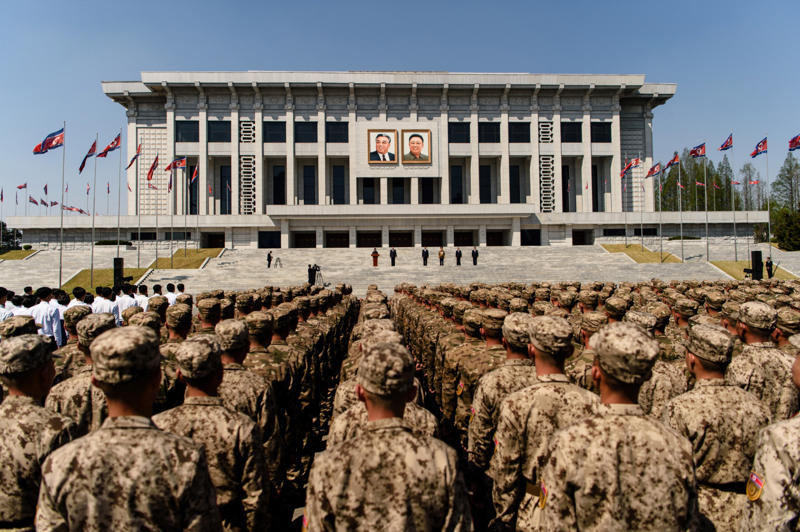4. North Korea 20. Colombia, Service periods, 18. France, Education, Shorter training period, Lottery process, Personnel numbers, 12. Egypt, 11. Vietnam, 10. South Korea, 7. Pakistan, Martial law, 4. North Korea, 3. United States, 2. India