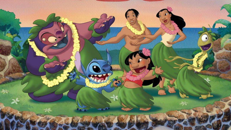 Classic rock 'n' roll in a Disney movie Disney trivia: How much do you know about your (childhood) favorites?, A King in 'Lilo and Stitch', Classic rock 'n' roll in a Disney movie, A delinquent octopus, Ursula's loot was..., Diversity, Blocked in several countries?, Tattooed princess, 13 nominations, Monster's Inc: Boo, Villains, The first male villain?, Neverland, The route to Neverland, Three wishes, The third wish, First Disney premiere, The first feature film, 'The Lion King', Stampede, The Little Mermaid's comb, Ariel's brush, Disney Digital 3D, First Disney 3D, Tarzan and Jane, Jane's last name, Alternative reality, The answer is, of course..., The Black Pearl, Sailing The Black Pearl, Kidnapped, Rapunzel's captivity, Sleeping Beauty's colours, The Lion King, Simba's daughter, Aladdin's last wish, The evil queen, The queen's name, A special elephant, Danny DeVito, Danny DeVito plays..., The Princess and the Frog, Superheroes, Avengers, A domestic tiger, A Tiger King, A production in gold, Jack Sparrow was a big spender, Life and death, The biggest box office hit, It's a Marvel movie