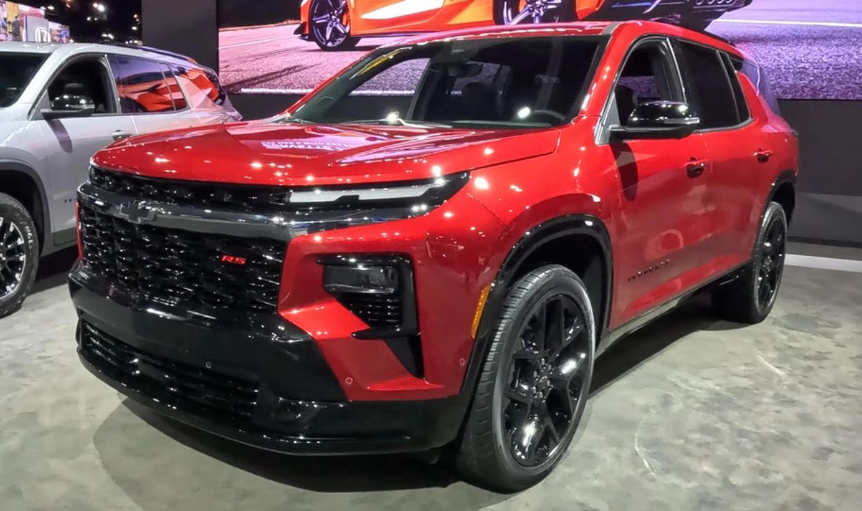 25. Honda CR-V, 24. Mazda CX-5, 23. Kia Sorento, 22. Nissan Pathfinder, 21. Ford Explorer, 20. Cadillac XT6, 18. Jeep Grand Cherokee, 17. Nissan Murano, 16. Volkswagen Tiguan, 15. Chevrolet Blazer, 14. Subaru Outback, 13. Honda Passport, 12. Kia Telluride, 11. Hyundai Santa Fe, 10. Chevrolet Equinox, 9. Buick Encore, 8. BMW X1, 7. BMW X6, 6. Lexus RX, 5. Lexus NX, 4. Toyota 4Runner, 3. Cadillac Escalade, 1. Chevrolet Traverse