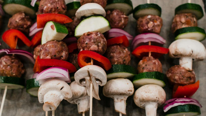 1. Melon Prosciutto Skewers, 2. Pinwheel Sandwiches, 3. Grilled Tomatoes, 4. Stuffed Jalapeños, 5. Caprese Salad, 6. Meatball Parmesan Skewers, 7. Peach Crostini, 8. Stuffed Mushrooms, 9. Guacamole, 10. Prosciutto Wrapped Asparagus, 11. Tomato Bruschetta, 12. Deviled Eggs, 13. Coconut Shrimp, 14. Pigs in a Blanket, 15. Everything Bagel Dip With Veggies, 16. Carrot and Cheddar Bites, 17. Hummus, 18. Texas Caviar, 19. Watermelon Feta Skewers, 20. Garlic Lemon Scallops