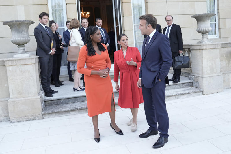 Key Points, Camilla wears Queen Elizabeth II’s sapphire suite, Mick Jagger and Elton John top star-studded guest list for state banquet, Kate and William pictured smiling together outside in gardens of Windsor, Highlights from day one of Macron's state visit, Royal family speaks of 'L’Entente Cordiale in the Kitchens!', Macron presses for recognition of Palestine as ‘only path to peace’, King set to emphasise 'multitude of complex threats' facing Britain and France, Starmer and Macron lay wreaths by Churchill statue and face hecklers, Kate to attend first state banquet in two years, President lays wreath, Analysis: Migration and Donald Trump set to add frisson to discussions, Watch: Macron jokes Bayeaux Tapestry loan took longer to deliver than Brexit, We must reduce reliance on China and US, Macron warns, UK and France will save Europe by example, French leader says, We must protect international order, Macron says, Watch: Macron says France and UK ‘must fix illegal migration burden’, Standing ovation for president, Macron calls for opportunities for young for virtual exchanges, Analysis: Macron promises ‘closest cooperation’ on migration - but something is missing, Macron calls for cooperation with other nations to curb illegal migration, Democracy attacked daily, says Macron, Macron calls for state of Palestine to be recognised, We will never abandon Ukraine, says Macron, Analysis: Macron’s warmth to “dear Keir” on display, Macron thanks Starmer, Applause for Macron, King invites guests to drink Louis XIII cognac, Lords and MPs gather to hear Macron in Parliament, Bayeux Tapestry to be loaned to England for first time, Pomp, pageantry and politesse greet French president, Macrons view royal collection, King to tell Macron: No fortress can shield us from threats, UK-France relationship as strong as ever, PM says, King and Macron share warm moment amid pomp-filled Windsor welcome, King experiences burst blood vessel in eye, King, Queen and the Macrons ride together through Windsor, King and Queen warmly welcome Macrons, King and Queen await the Macrons, King and Macron to ride together through Windsor in historic carriage procession, The pomp and pageantry of Macron's state visit, Kate and William at RAF Northolt to welcome Macron, Pictured | Police in Windsor prepare for Macron's visit, Windsor Castle prepares for French guests, Labour billionaire backer John Caudwell ‘nervous’ about Starmer after winter fuel ‘fiasco’, Davey urges Starmer and Macron to unite against Trump's tariffs, Recap | French police ‘slash small boats with knives’ to prevent Channel crossings, Breaking | Norman Tebbit, prominent minister in Thatcher government dies aged 94, How many small boats crossings have there been this year?, Welcome to The Independent's live politics coverage