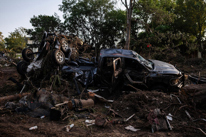 Key Points, Death toll rises to 111: report, Watch: Abbott says media is using 'the word choice of losers', Emergency alert system will be addressed in Texas state legislature, Abbott uses football metaphor in response to question over blame, Texas Governor says Trump 'cares a lot' about flood victims, Abbot provides further numbers on victims, Governor Abbott says that there are 161 people missing in Kerr County, Greg Abbott about to hold press conference, Kerrville City Council to hold meeting at 7 p.m. ET, Texas governor Greg Abbott takes aerial tour of area, Houston Astros announce  million donation to flood relief, Texas floods mapped, Texas Governor Abbott to hold press conference at 4 p.m. ET, Latest victim numbers from Kerr County, Arkansas National Guard sends four Blackhawk helicopters to help Texas recovery, Camp Mystic was built on 'extremely hazardous' flood zone, Last 'live rescue' made on Friday, authorities say, Five campers and one counselor still missing from Camp Mystic, Odessa Police Officer named as one of the flood victims, Noem says people of Texas are 'grateful' to Trump, Krisit Noem recalls harrowing details of Texas visit, Trump says response in Texas was 'so unified', Trump confirms Texas visit with Melania on Friday, How Texas flash floods burst into a deadly tide in mere hours, Kerr County Sheriff dodges questions on flood response timeline, Some bodies have been released to families, Kerr County official urges public not to visit the area, Kerr County officials provide update on search efforts, Some first responders forced to drop from helicopter due to conditions, Former NOAA administrator 'convinced' NWS staff cuts hindered comms with emergency management, In pictures: Vehicular carnage strewn along the Guadalupe River, Mexican firefighters join response efforts in Texas, Watch: Timelapse shows deadly Texas floodwater rising in minutes, Power restored after floods down power lines in Kerr County, Cruz faces fury for trip to Greece as floods ravaged Texas, In pictures: Camp Mystic remains at center of tragedy, Flood warnings continue in Coryell County, Texas pediatrician fired after anti-MAGA rant about flood victims, Watch: Moment rescuers pull resident from raging Texas floodwaters, Austin firefighters turn on chief over Kerr County flood response, Houston Astros pledge  million to relief efforts, Mapped: Here are the affected areas as death toll rises, 'This will be a rough week,' Kerrville mayor warns, Newsom to send Californian search and rescue teams to Texas, Governor says 'Texas will not stop until missing found' as 1,750 personnel deployed, With a dozen still missing, hopes of finding survivors dwindle, In pictures: Mourners break down at vigil for victims, Warmer, drier conditions to provide some respite, Michael Dell pledges  million to flood relief efforts, Texas county deflects mounting questions over actions before deadly flood, Hopes fade for missing Texas flood victims as death toll hovers around 100, Video: Entire cabin full of people swept downriver in Texas flooding, Forecasters defend Texas meteorologists amid criticisms alerts came too late, ICYMI: How to help victims of Texas floods, Over 100 killed in flash floods in Texas, Texas state lawmaker regrets voting against disaster response bill after floods, Drone collision grounds rescue helicopter, WATCH: San Antonio holds candlelight vigil for victims of deadly Texas floods, Mayor in hard-hit city of Kerrville never got direct warning about floods, Photos: Texas state troopers assist in recovery effort, Netanyahu offers prayers for Texas ahead of Trump meeting in Washington, Rescue teams from Florida, Pennsylvania, Mexico to assist in Texas flood recovery, Series of obstacles may have stopped Texas weather warnings from reaching population, PHOTOS: Rescues and repairs continue after Texas floods, More than 100 dead from Texas floods, including at least 28 children, WATCH: White House declares Texas floods to be major disaster