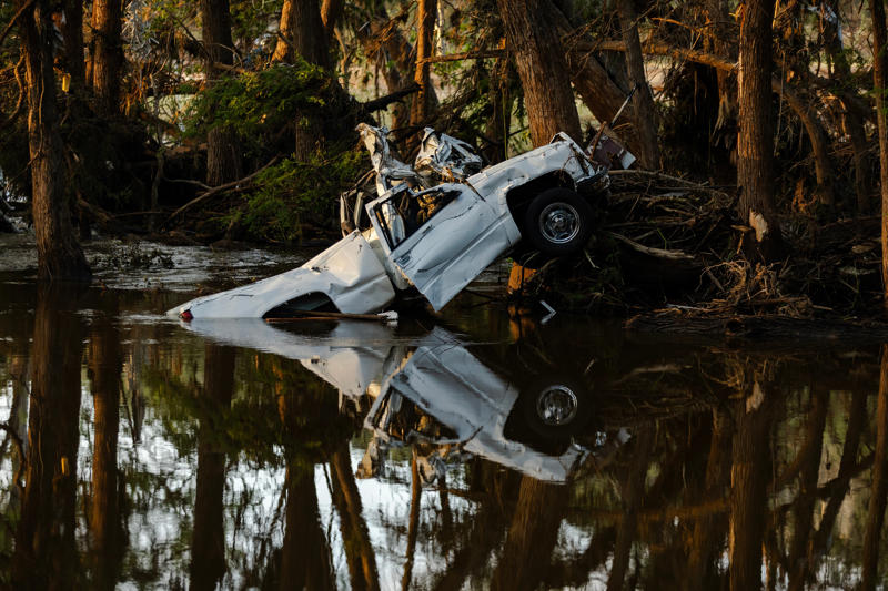 Key Points, Death toll rises to 111: report, Watch: Abbott says media is using 'the word choice of losers', Emergency alert system will be addressed in Texas state legislature, Abbott uses football metaphor in response to question over blame, Texas Governor says Trump 'cares a lot' about flood victims, Abbot provides further numbers on victims, Governor Abbott says that there are 161 people missing in Kerr County, Greg Abbott about to hold press conference, Kerrville City Council to hold meeting at 7 p.m. ET, Texas governor Greg Abbott takes aerial tour of area, Houston Astros announce  million donation to flood relief, Texas floods mapped, Texas Governor Abbott to hold press conference at 4 p.m. ET, Latest victim numbers from Kerr County, Arkansas National Guard sends four Blackhawk helicopters to help Texas recovery, Camp Mystic was built on 'extremely hazardous' flood zone, Last 'live rescue' made on Friday, authorities say, Five campers and one counselor still missing from Camp Mystic, Odessa Police Officer named as one of the flood victims, Noem says people of Texas are 'grateful' to Trump, Krisit Noem recalls harrowing details of Texas visit, Trump says response in Texas was 'so unified', Trump confirms Texas visit with Melania on Friday, How Texas flash floods burst into a deadly tide in mere hours, Kerr County Sheriff dodges questions on flood response timeline, Some bodies have been released to families, Kerr County official urges public not to visit the area, Kerr County officials provide update on search efforts, Some first responders forced to drop from helicopter due to conditions, Former NOAA administrator 'convinced' NWS staff cuts hindered comms with emergency management, In pictures: Vehicular carnage strewn along the Guadalupe River, Mexican firefighters join response efforts in Texas, Watch: Timelapse shows deadly Texas floodwater rising in minutes, Power restored after floods down power lines in Kerr County, Cruz faces fury for trip to Greece as floods ravaged Texas, In pictures: Camp Mystic remains at center of tragedy, Flood warnings continue in Coryell County, Texas pediatrician fired after anti-MAGA rant about flood victims, Watch: Moment rescuers pull resident from raging Texas floodwaters, Austin firefighters turn on chief over Kerr County flood response, Houston Astros pledge  million to relief efforts, Mapped: Here are the affected areas as death toll rises, 'This will be a rough week,' Kerrville mayor warns, Newsom to send Californian search and rescue teams to Texas, Governor says 'Texas will not stop until missing found' as 1,750 personnel deployed, With a dozen still missing, hopes of finding survivors dwindle, In pictures: Mourners break down at vigil for victims, Warmer, drier conditions to provide some respite, Michael Dell pledges  million to flood relief efforts, Texas county deflects mounting questions over actions before deadly flood, Hopes fade for missing Texas flood victims as death toll hovers around 100, Video: Entire cabin full of people swept downriver in Texas flooding, Forecasters defend Texas meteorologists amid criticisms alerts came too late, ICYMI: How to help victims of Texas floods, Over 100 killed in flash floods in Texas, Texas state lawmaker regrets voting against disaster response bill after floods, Drone collision grounds rescue helicopter, WATCH: San Antonio holds candlelight vigil for victims of deadly Texas floods, Mayor in hard-hit city of Kerrville never got direct warning about floods, Photos: Texas state troopers assist in recovery effort, Netanyahu offers prayers for Texas ahead of Trump meeting in Washington, Rescue teams from Florida, Pennsylvania, Mexico to assist in Texas flood recovery, Series of obstacles may have stopped Texas weather warnings from reaching population, PHOTOS: Rescues and repairs continue after Texas floods, More than 100 dead from Texas floods, including at least 28 children, WATCH: White House declares Texas floods to be major disaster