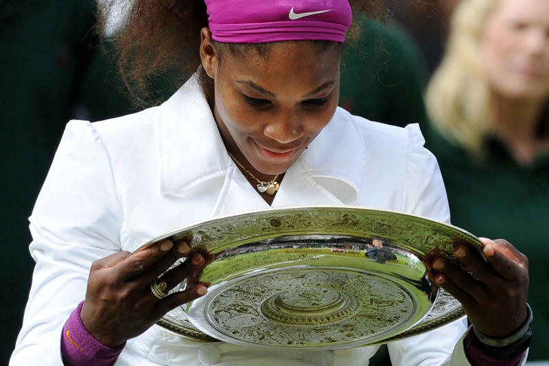 Wimbledon 2012 – Serena Williams: Five-time champion 24 years of winners, Wimbledon 2000 – Venus Williams: A breakthrough on centre court, Wimbledon 2002 – Serena Williams: Sister supremacy, Wimbledon 2003 – Serena Williams: The rivalry returns, Wimbledon 2004 – Maria Sharapova: Teenage sensation, Wimbledon 2005 – Venus Williams: Epic final showdown, Wimbledon 2006 – Amélie Mauresmo: The French connection, Wimbledon 2007 – Venus Williams: Centre court queen, Wimbledon 2009 – Serena Williams: Back on top, Wimbledon 2010 – Serena Williams: Complete domination, Wimbledon 2011 – Petra Kvitová: Czech lightning, Wimbledon 2012 – Serena Williams: Five-time champion, Wimbledon 2013 – Marion Bartoli: Shock success, Wimbledon 2015 – Serena Williams: Title No. 6, Wimbledon 2016 – Serena Williams: Calendar Grand Slam in sight, Wimbledon 2017 – Garbiñe Muguruza: Surprise champion, Wimbledon 2018 – Angelique Kerber: Redemption final, Wimbledon 2019 – Simona Halep: Serene slam, Wimbledon 2021 – Ashleigh Barty: A rare win for Australian tennis, Wimbledon 2022 – Elena Rybakina: First-time winner, Wimbledon 2023 – Markéta Vondroušová: Cinderella run
