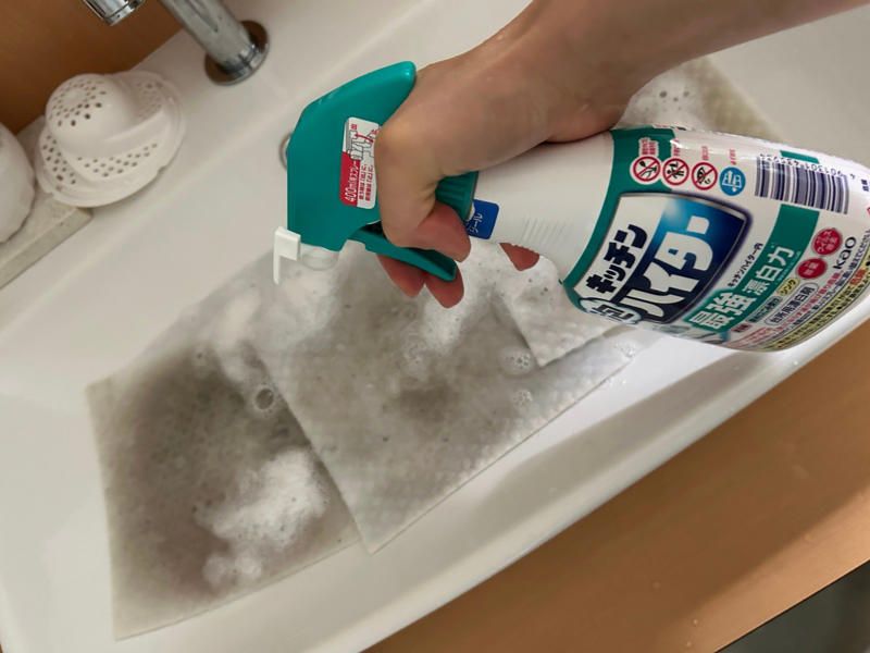 1．シンクのゴミ受け、排水口のぬめり, 2．水筒の蓋やパッキンのつけ置き茶渋落とし, 3．ぞうきんやふきんのつけ置き消毒, 使う場所を選べば頼れる時短アイテム