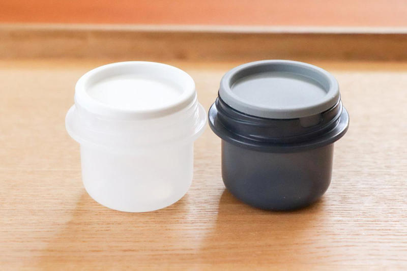 無印良品のカップタイプのお弁当箱, メイン料理にぴったりな450mL, サラダやデザートを持ち歩ける350mL, 便利な反面、注意点もあり！